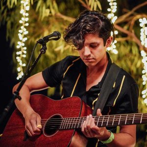 Conner Cherland and guitar